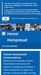 Mobile Screenshot of hemelconservatives.com